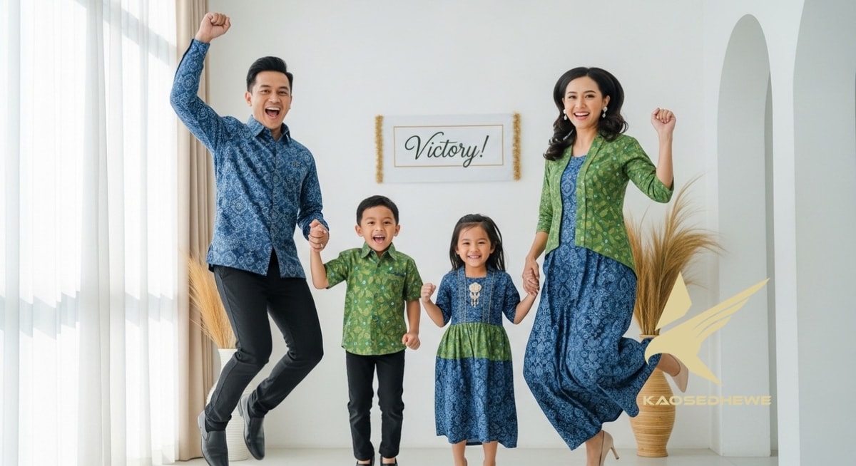 Rayakan Kemenangan dengan "Sarimbit Keluarga" Custom: Desain Unik, Kompak, & Lebih... Rayakan Kemenangan dengan "Sarimbit Keluarga" Custom: Desain Unik, Kompak, & Lebih...