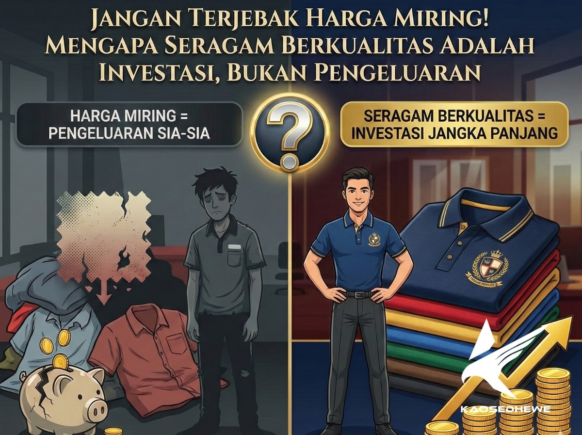 Jangan Terjebak Harga Miring! Mengapa Seragam Berkualitas Adalah Investasi? Jangan Terjebak Harga Miring! Mengapa Seragam Berkualitas Adalah Investasi?