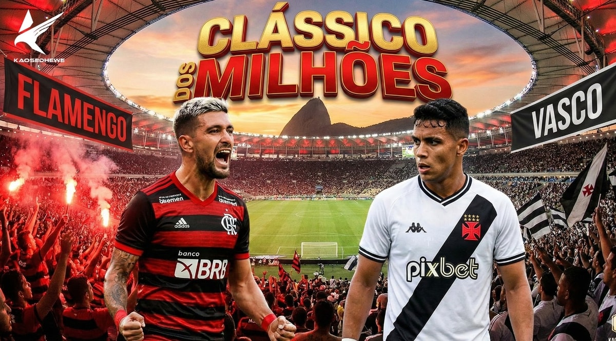 Panasnya "Clássico dos Milhões" Flamengo vs Vasco "Jersey Harus Tahan Banting" Panasnya "Clássico dos Milhões" Flamengo vs Vasco "Jersey Harus Tahan Banting"