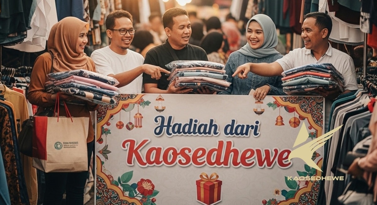 Belanja Seragam Lebaran Bikin Untung? Kenalan Dulu dengan Program Spektakuler "Kado Dari Kaosedhewe"! Belanja Seragam Lebaran Bikin Untung? Kenalan Dulu dengan Program Spektakuler "Kado Dari Kaosedhewe"!