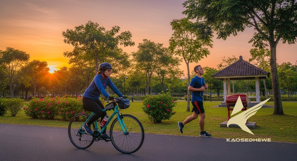 Gowes & Jogging Sore Sambil Tunggu Bedug? Jersey Dry-Fit Kaosedhewe Jaga Tubuhmu Bebas Dehidrasi Gowes & Jogging Sore Sambil Tunggu Bedug? Jersey Dry-Fit Kaosedhewe Jaga Tubuhmu Bebas Dehidrasi