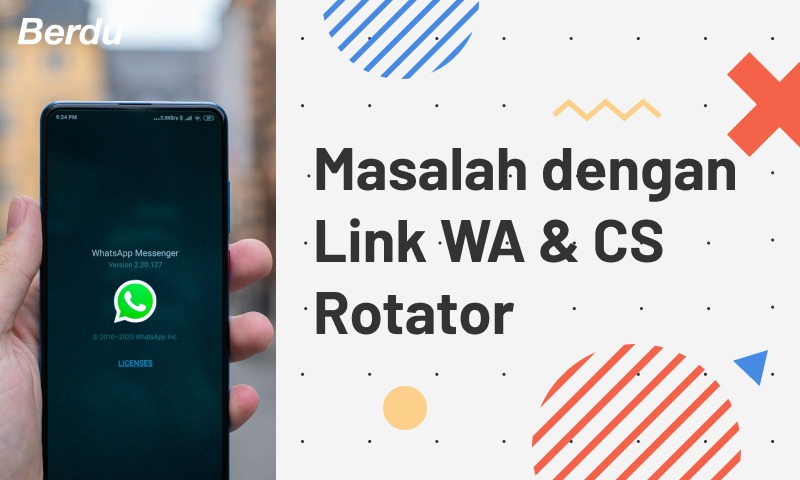 Masalah dengan Link WA & CS Rotator Masalah dengan Link WA & CS Rotator