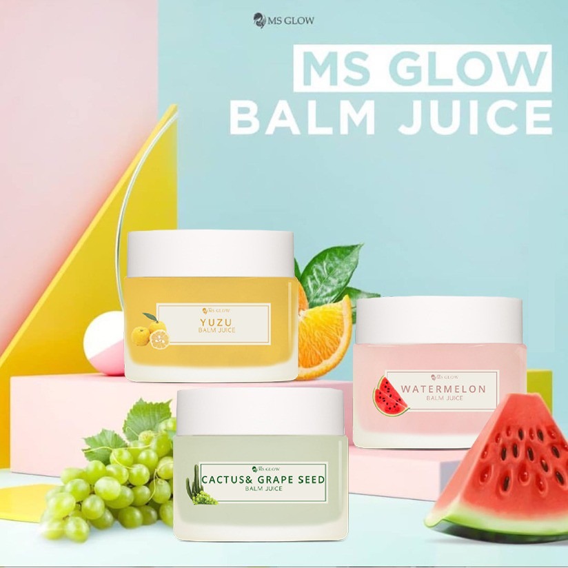 3 Varian Terbaru Cleansing Balm Juice MS Glow 3 Varian Terbaru Cleansing Balm Juice MS Glow