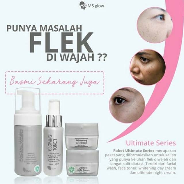 Paket MS Glow Khusus Menghilangkan dan Mencegah Flek Paket MS Glow Khusus Menghilangkan dan Mencegah Flek