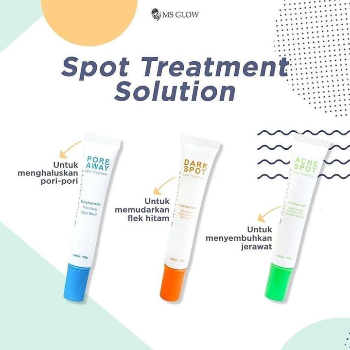 Review dan Testimoni Spot Treatment Ms Glow, Jerawat Aktif, Flek Hitam dan Pori Besar Dapat Teratasi Review dan Testimoni Spot Treatment Ms Glow, Jerawat Aktif, Flek Hitam dan Pori Besar Dapat Teratasi