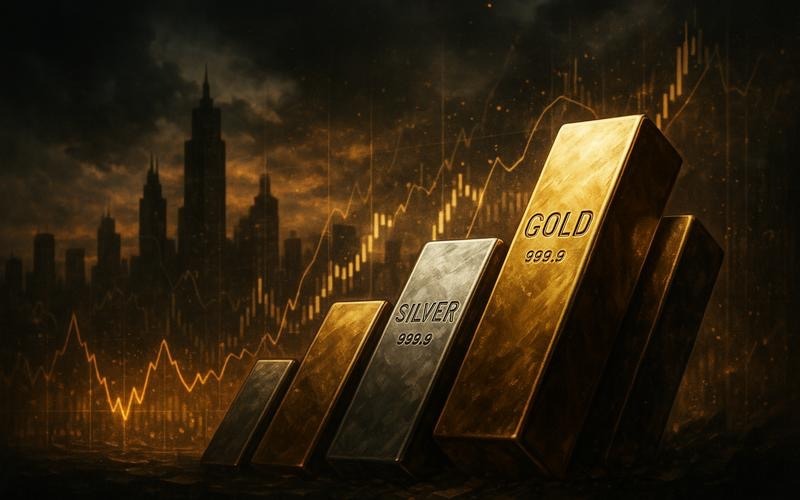 Emas dan Perak Menguat Tajam Didukung Permintaan Safe-Haven dan Pelemahan Dolar AS Emas dan Perak Menguat Tajam Didukung Permintaan Safe-Haven dan Pelemahan Dolar AS