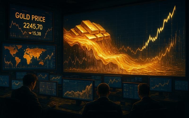 Volatilitas Ekstrem: Harga Emas Berfluktuasi dalam Rentang $500 di Awal 2026 Volatilitas Ekstrem: Harga Emas Berfluktuasi dalam Rentang $500 di Awal 2026