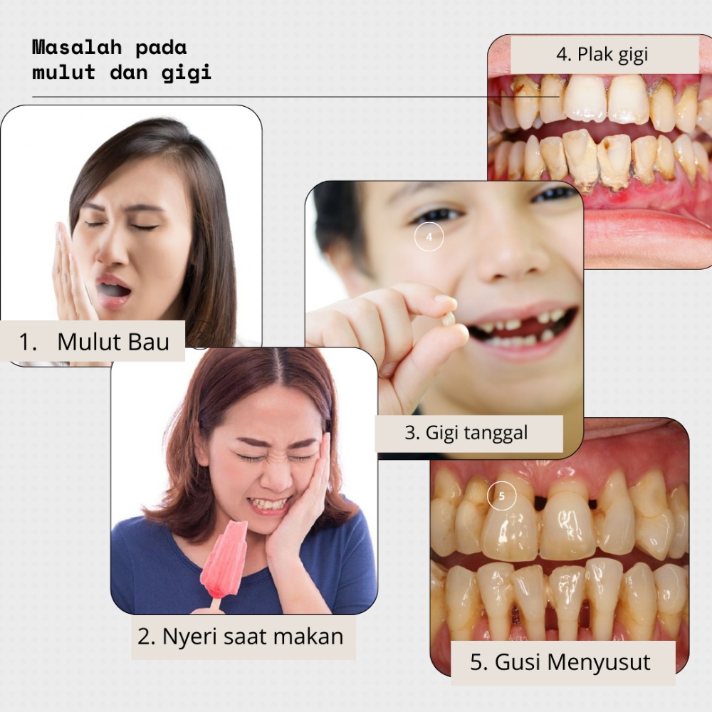 gejala gingivitis & periodontitis