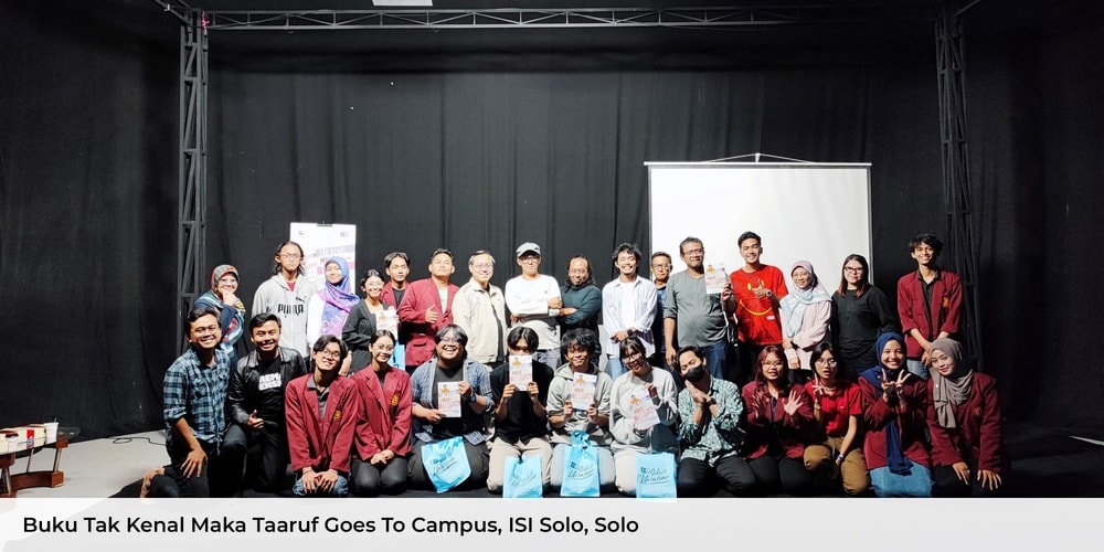 Buku Tak Kenal Maka Taaruf Goes To Campus, ISI Solo, Solo