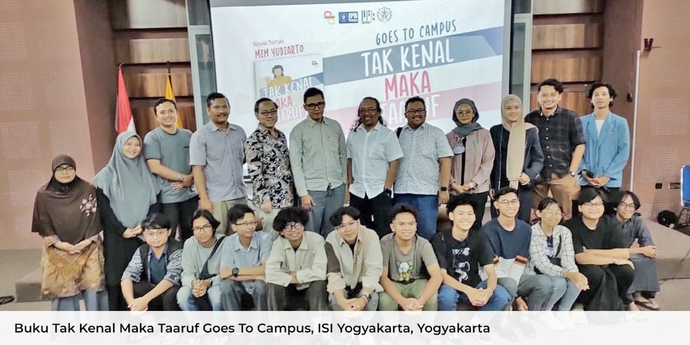 Buku Tak Kenal Maka Taaruf Goes To Campus, ISI Yogyakarta, Yogyakarta
