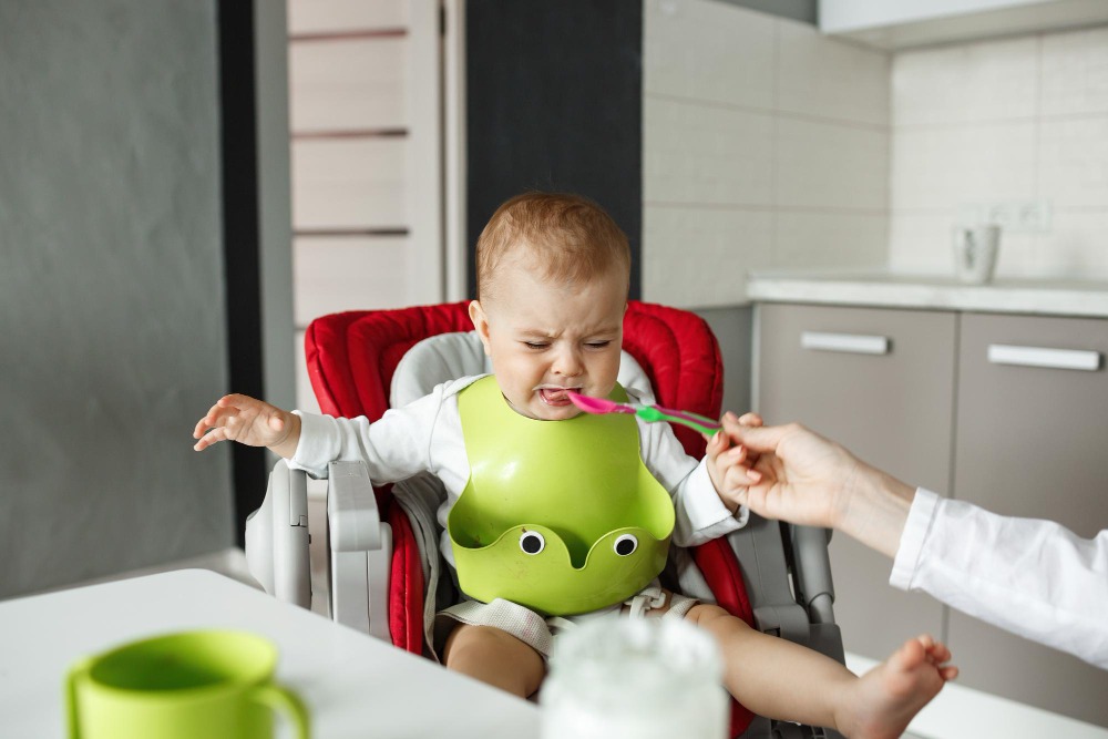 Bayi yang sedang GTM tidak mau makan