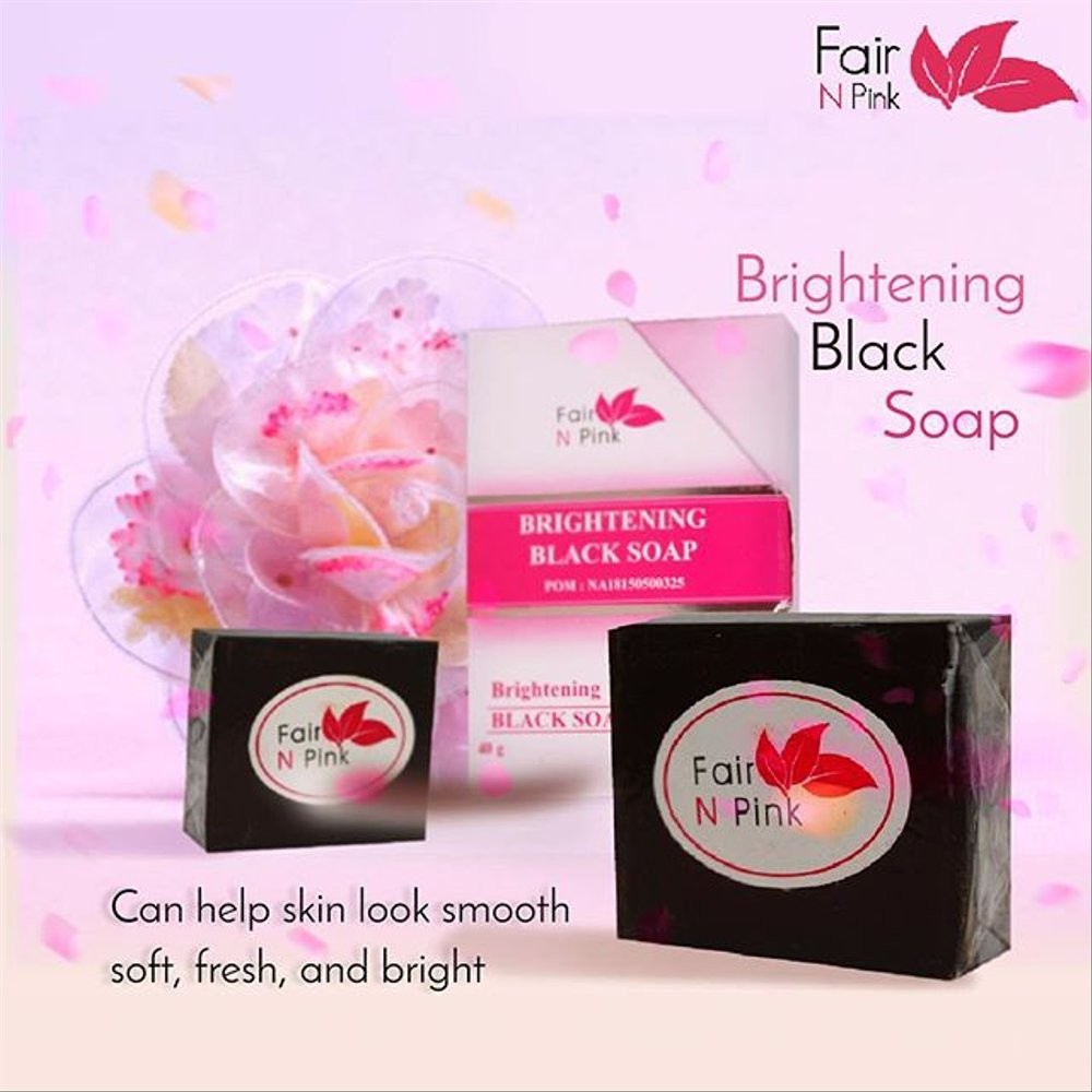 Fair n Pink Black Soap