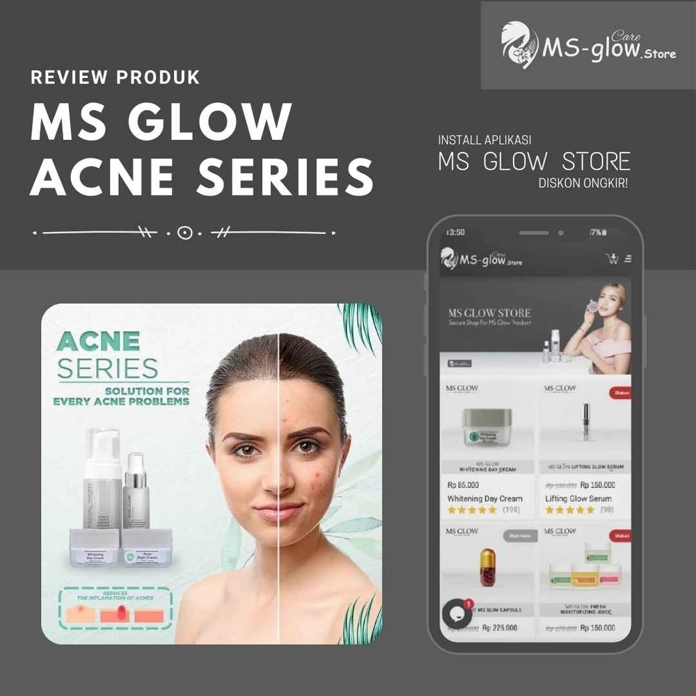 Review MS Glow Awal Pemakaian Selama Hari