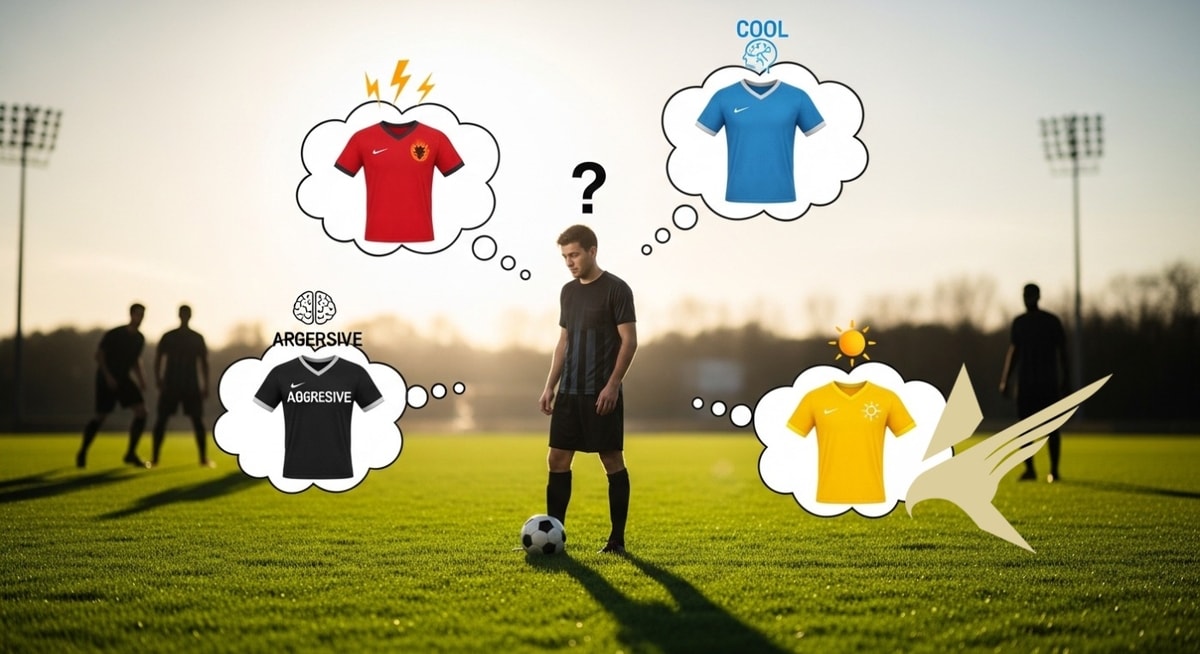 Bingung Pilih Warna Jersey? Simak Psikologi Warna Ini Biar Lawan Gentar di Lapangan!