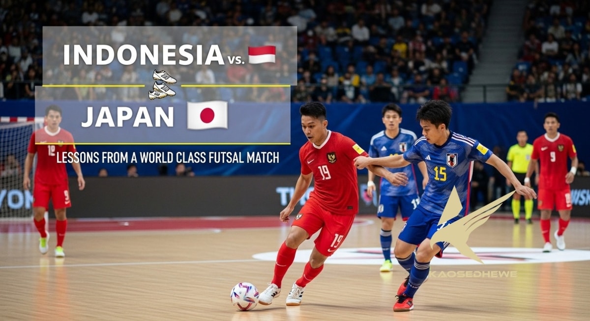 Indonesia vs Jepang: Pelajaran dari Laga Futsal Kelas Dunia, Jersey Timnas Tidak Bole....