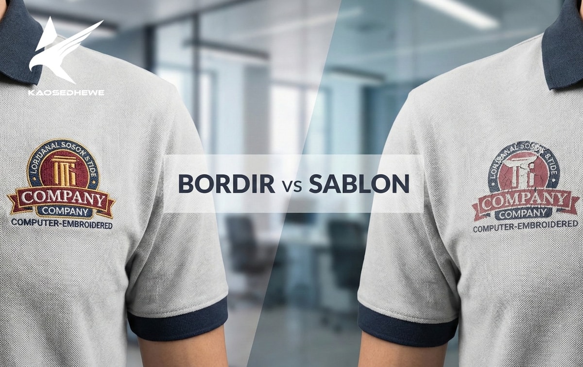 Bordir Komputer Semarang: Mengapa Logo Perusahaan Wajib Dibordir, Bukan Disablon?