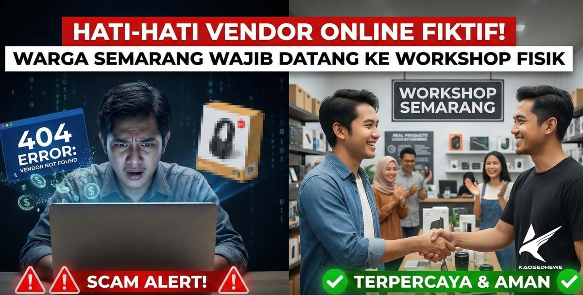 Hati-Hati Vendor Online Fiktif! Warga Semarang Wajib Datang ke Workshop Fisik