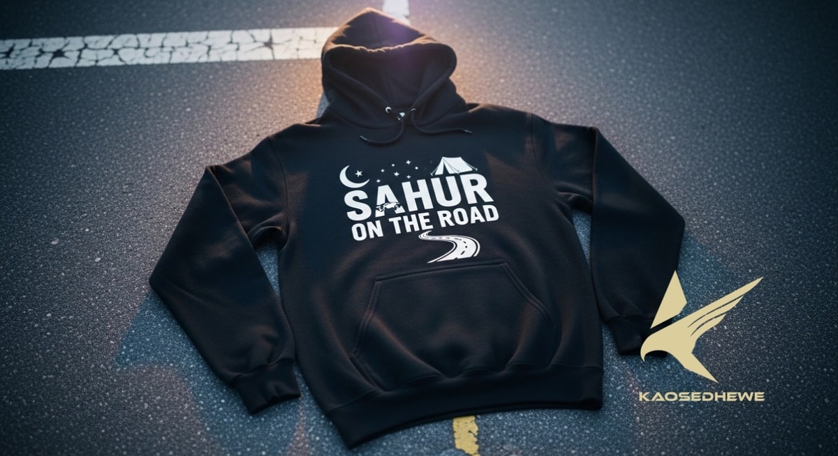 Menembus Angin Malam Saat "Sahur On The Road": Lindungi Komunitasmu dengan Hoodie Fleece Heavyweight!