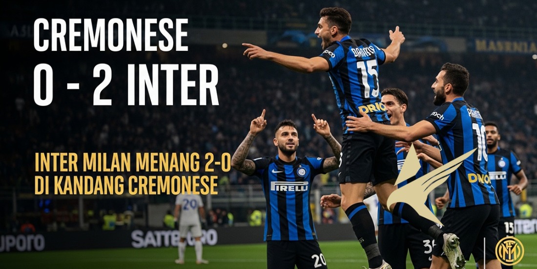 Inter Milan Menang 2-0 di Kandang Cremonese: Pelajaran Soal "Patch" Juara yang Bikin Jersey...