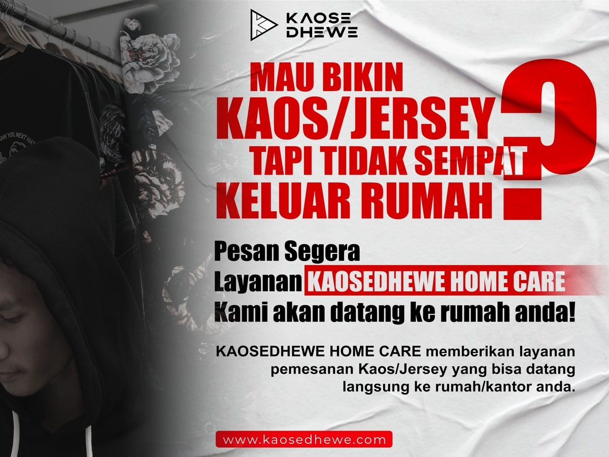 Layanan Kaosedhewe  pesan dari rumah