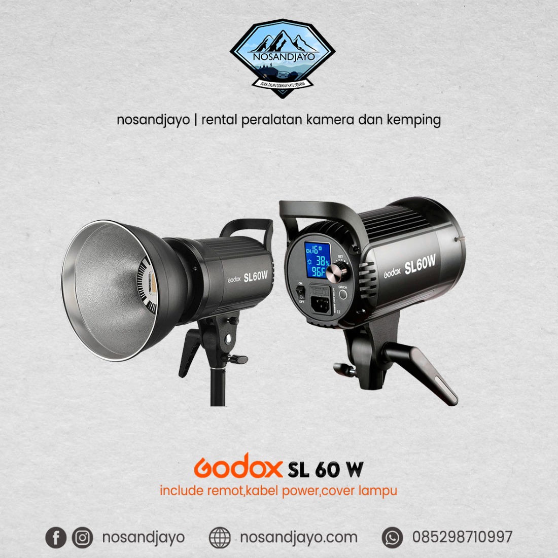 Lighting godox SL 60 W Continuous Light