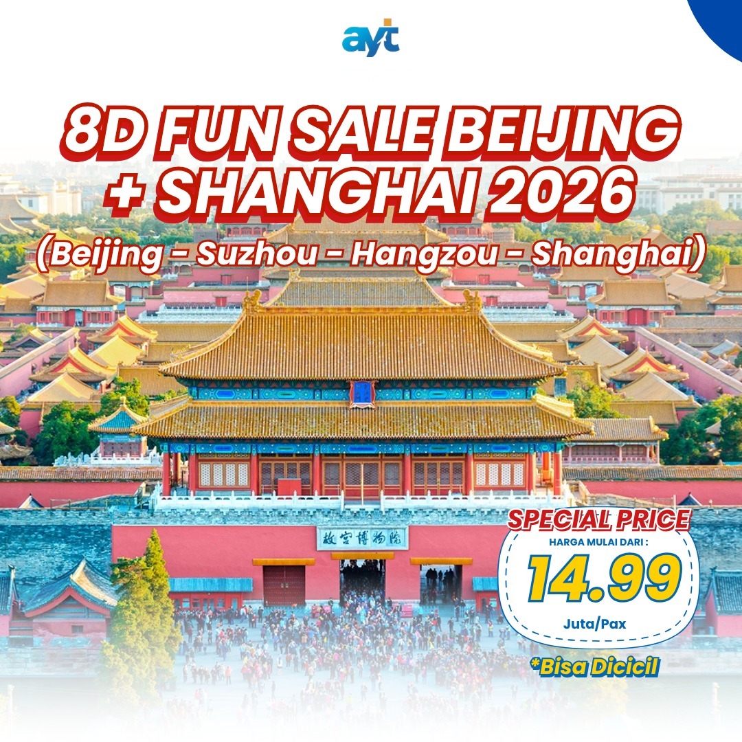 8D FUN SALE BEIJING + SHANGHAI 2026