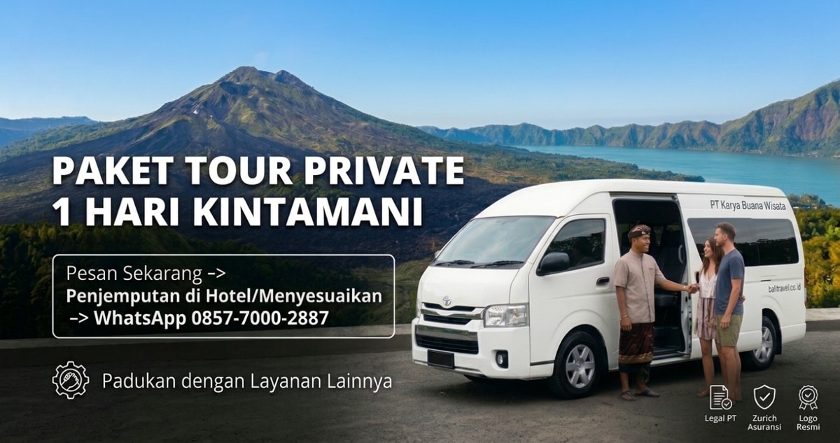 Paket Tour 1 Hari Kintamani All-In