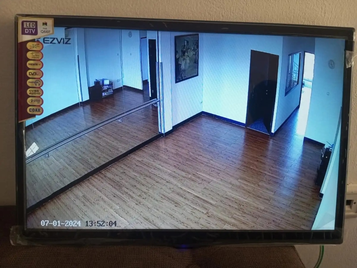 Hasil Gambar Kamera CCTV Ezviz 2 Megapixel Di Android TV