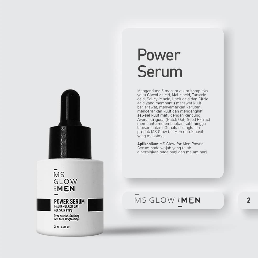 ms glow power serum