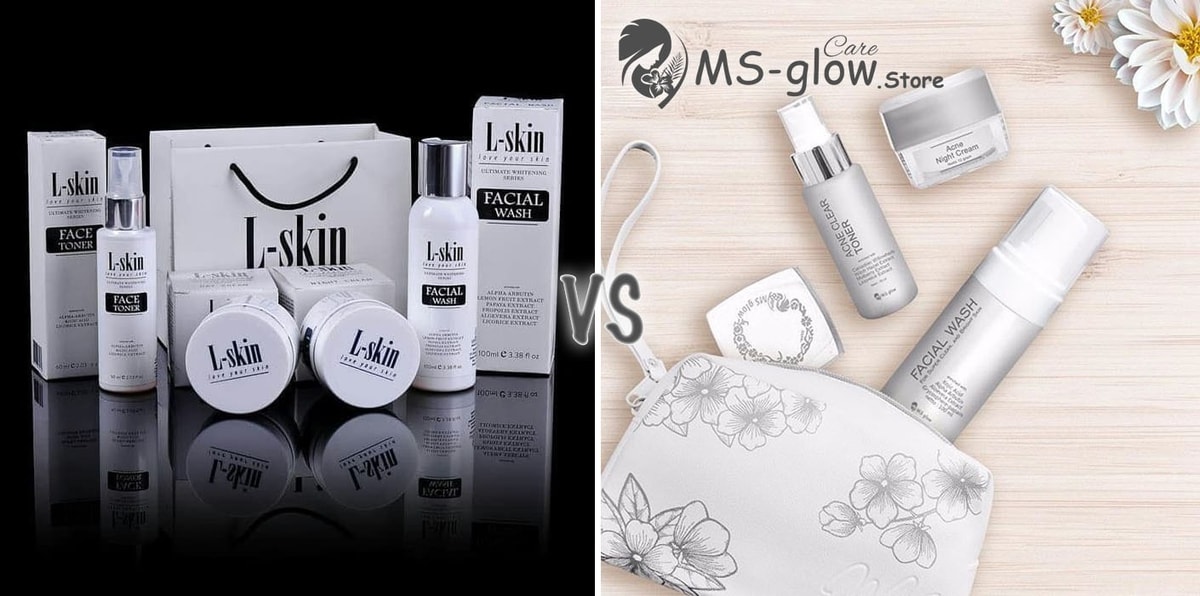 Review L-Skin Manfaat & Efek Samping VS MS Glow Paket Whitening