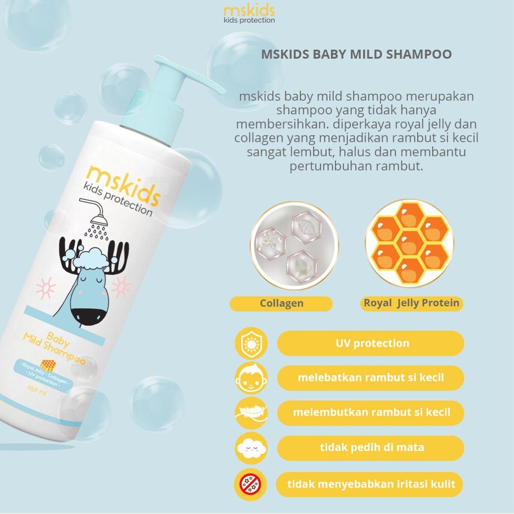 MS Kids Baby Mild Shampoo
