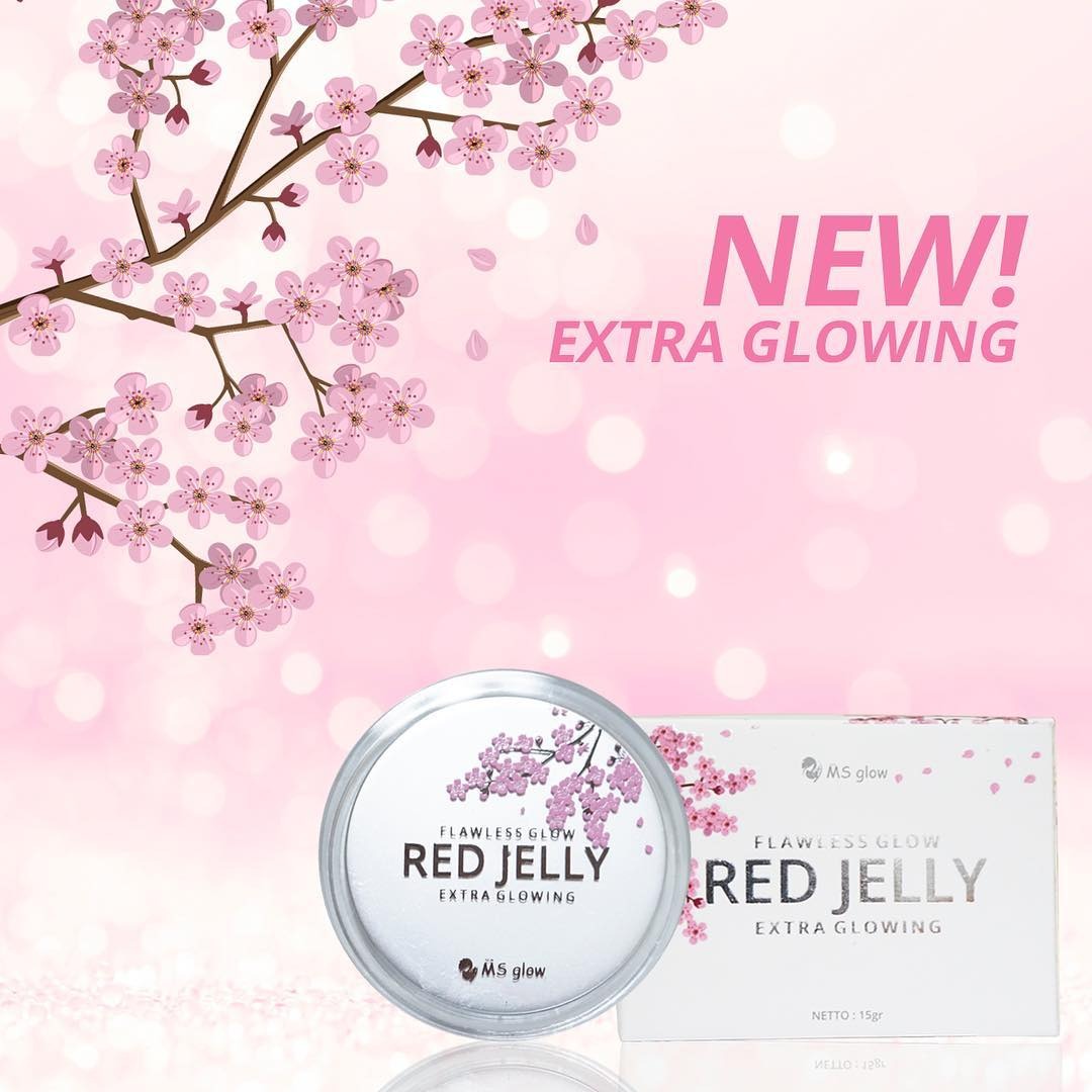 Keunggulan, Cara Pakai dan Testi Red Jelly MS Glow