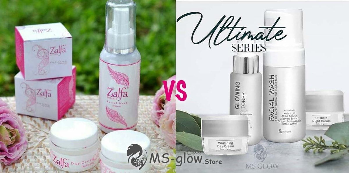 Zalfa vs MS Glow, Mana yang Lebih Ampuh Bikin Wajah Glowing?