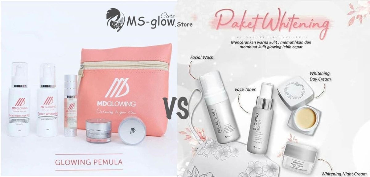 MD Glow Vs MS Glow: Skincare Mana Yang Lebi Bagus?