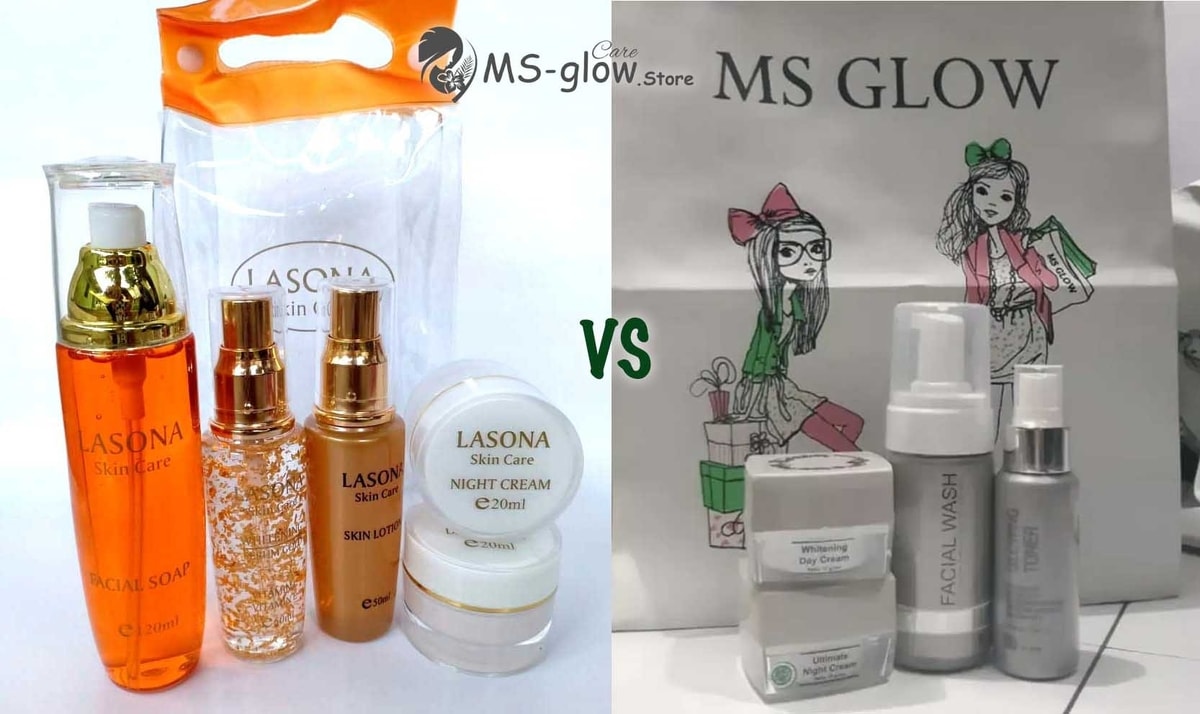 Lasona VS MS Glow: Review kedua rangkaian produk
