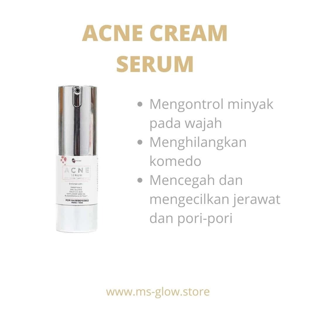 Acne Cream Serum MS Glow