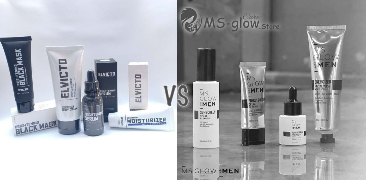 ELVICTO Skincare Pria VS MS Glow For Men