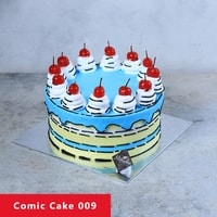 Comic Cakes Collection - Kue 2 Dimensi