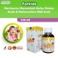 FORKIDS - Madu Penambah Nafsu Makan Berat Badan Kecerdasan Otak Anak Rasa Jeruk