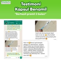 TESTIMONI BENAMIL - Penyubur Kandungan Obat Hamil Kapsul Promil Obat Cepat Hamil Kesuburan (Pria & Wanita)