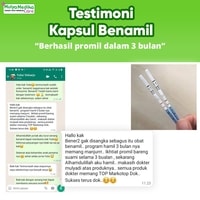 TESTIMONI BENAMIL - Penyubur Kandungan Obat Hamil Kapsul Promil Obat Cepat Hamil Kesuburan (Pria & Wanita)