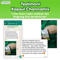 TESTIMONI KAPSUL KUTUK CHANNAMIX - Ekstrak Ikan Gabus | 7X Mempercepat Penyembuhan Luka Pasca Operasi | GRATIS ONGKIR & BISA COD