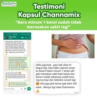 TESTIMONI KAPSUL KUTUK CHANNAMIX - Ekstrak Ikan Gabus | 7X Mempercepat Penyembuhan Luka Pasca Operasi | GRATIS ONGKIR & BISA COD