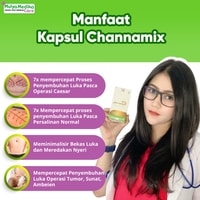MANFAAT KAPSUL KUTUK CHANNAMIX - Ekstrak Ikan Gabus | 7X Mempercepat Penyembuhan Luka Pasca Operasi | GRATIS ONGKIR & BISA COD