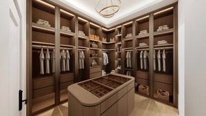 walk in closet