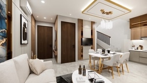 ruang makan rumah modern