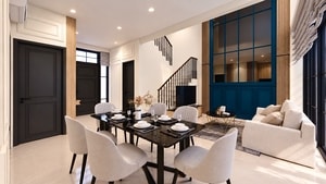 living room interior rumah modern classic