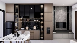 interior rumah ruang keluarga