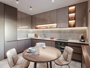 Kitchen-set-dan-meja-makan-set-dapur-mewah