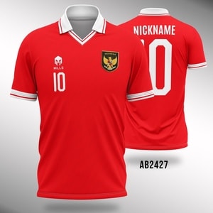 Kaos Jersey Sepakbola Timnas Indonesia 2022 - Home